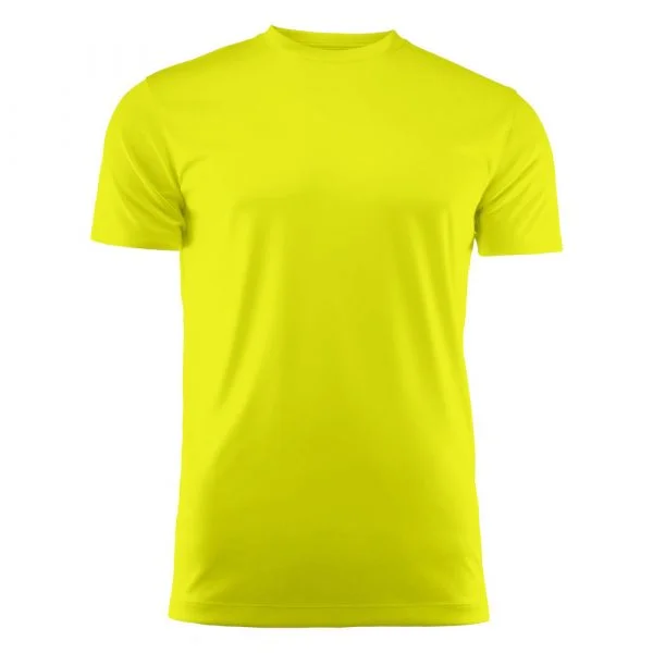 T-shirt Printer Run jaune