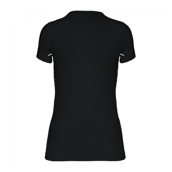 T-shirt Sport Femme Proact bi-matière noir 2