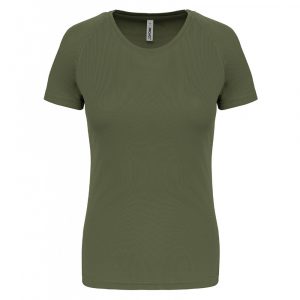 T-shirt Sport Femme Proact olive