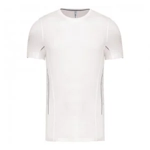 T-shirt Sport Proact bi-matière blanc 1