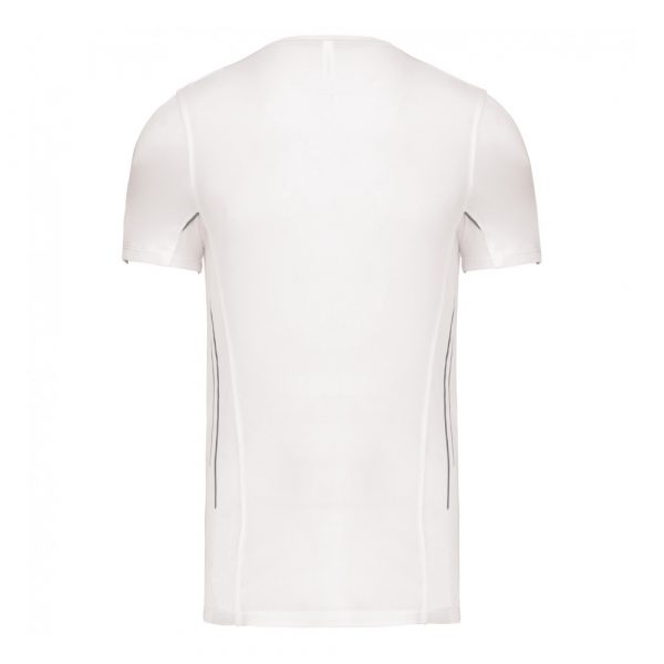 T-shirt Sport Proact bi-matière blanc 2