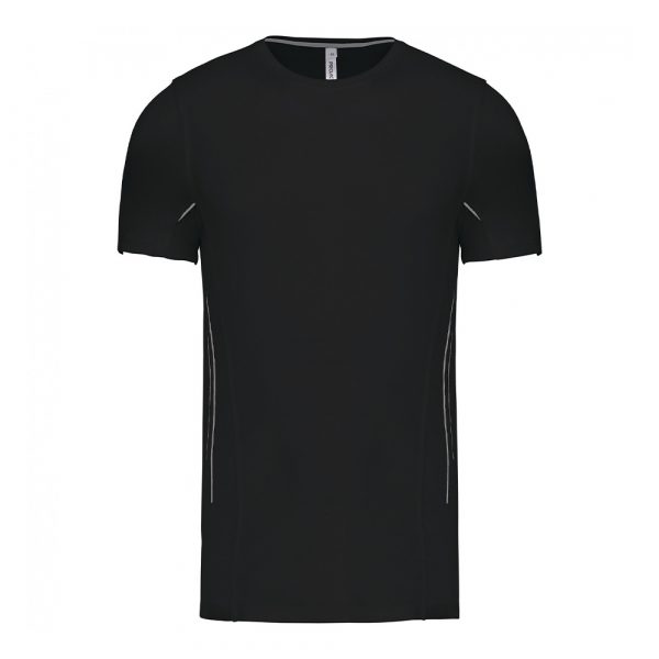 T-shirt Sport Proact bi-matière noir 1