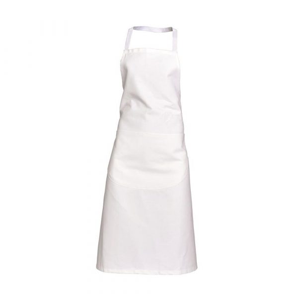 Tablier de cuisine SNV Valet avec poche blanc