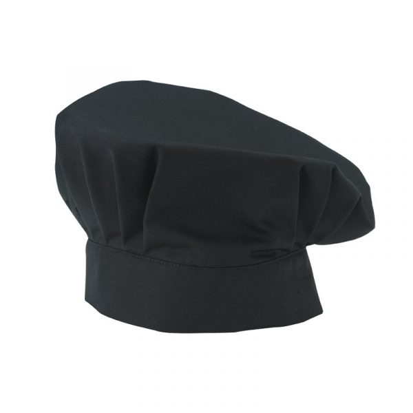 Toque de cuisinier Molinel noir