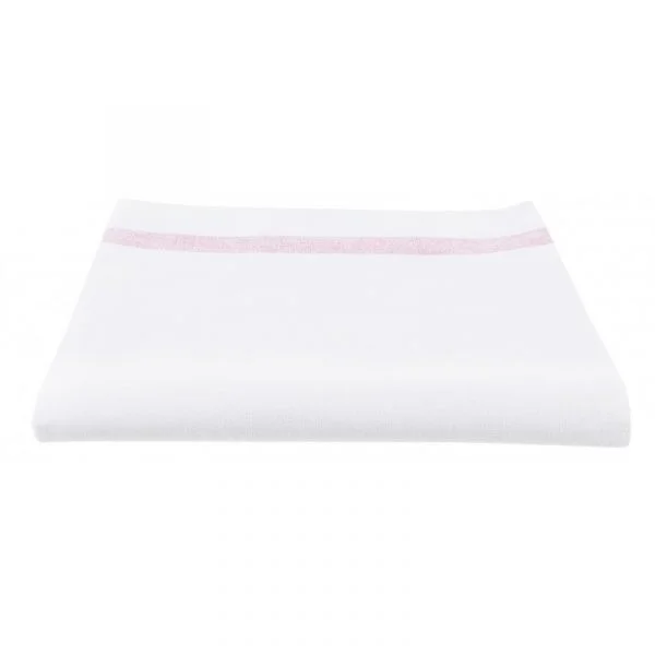 torchon-blanc-molinel-blanc-rose Torchon de cuisine Molinel