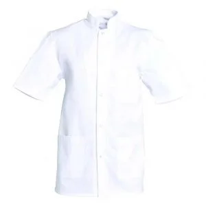 Tunique homme SNV Denis manches courtes blanc