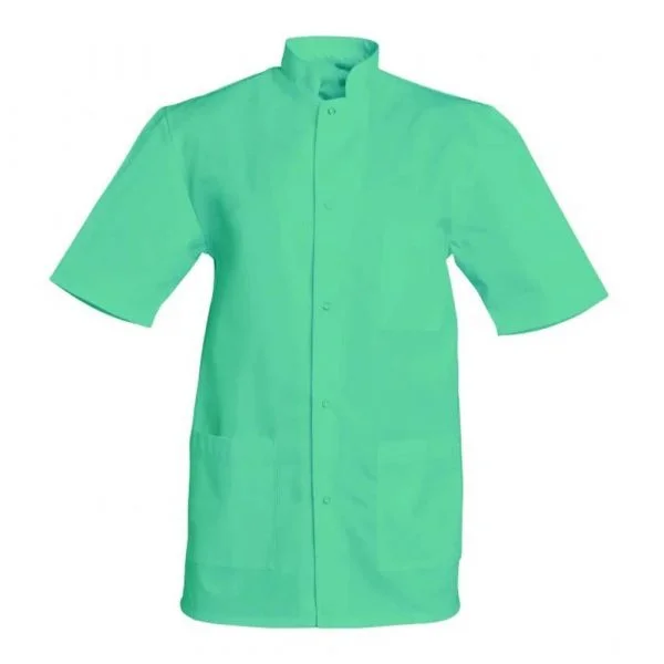 tunique-homme-snv-denis-manches-courtes-vert-aqua Tunique homme SNV Denis manches courtes vert aqua