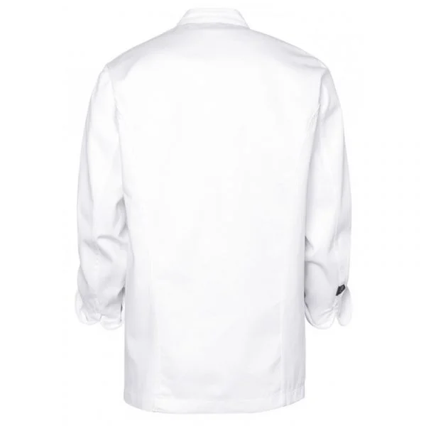 Veste de cuisiner Molinel "VDNS3" avec pressions blanc dos