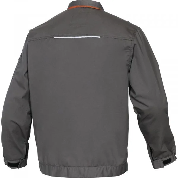 veste-de-travail-delta-plus-mach2-gris-orange-dos Veste de travail Delta Plus Mach2 poly/coton