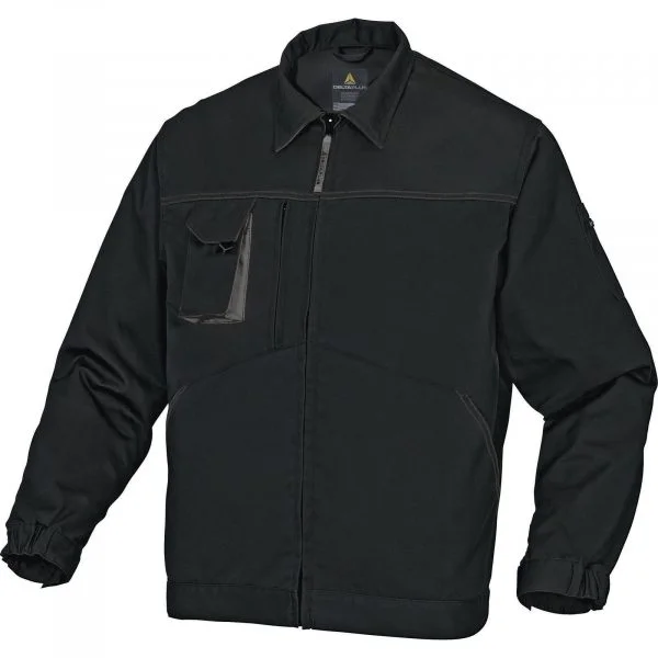 veste-de-travail-delta-plus-mach2-noir-gris Veste de travail Delta Plus Mach2 poly/coton
