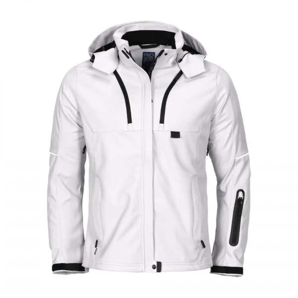 Veste doublée à capuche Femme ProJob Prio Series « 3413 » Blanc