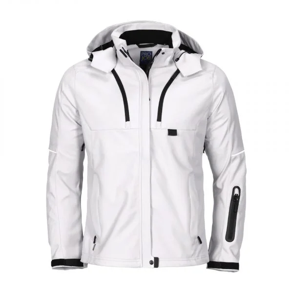 Veste doublée à capuche Femme ProJob Prio Series « 3413 » Blanc