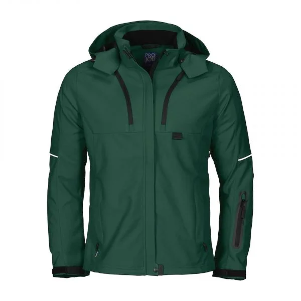 Veste doublée à capuche Femme ProJob Prio Series « 3413 » Vert