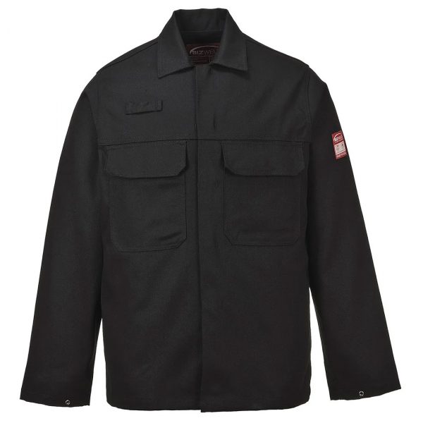 Veste Portwest Bizweld retardateur de flamme Noir