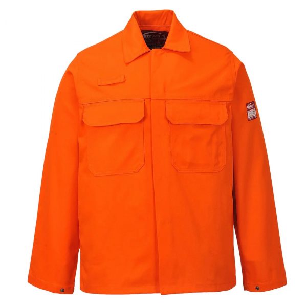 Veste Portwest Bizweld retardateur de flamme Orange