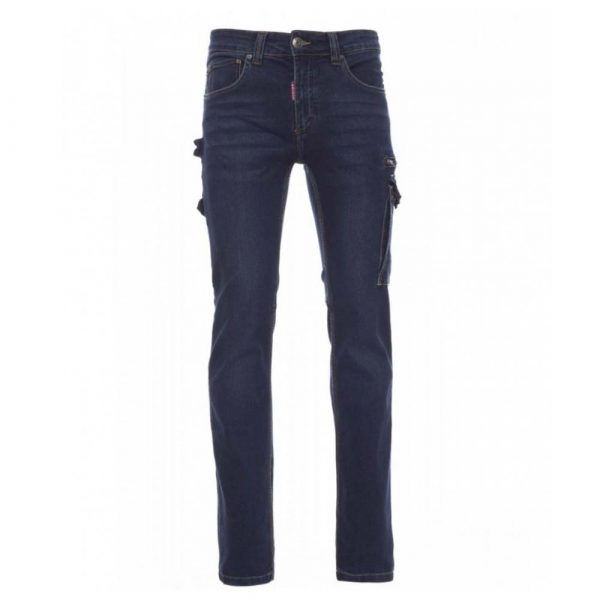 Jean homme multipoches PAYPER WEST bleu denim