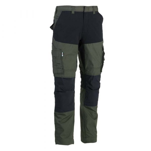 Pantalon multi-poches HEROCK HECTOR dark khaki black