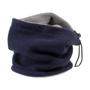 Tour de cou réversible K-Up gris-marine