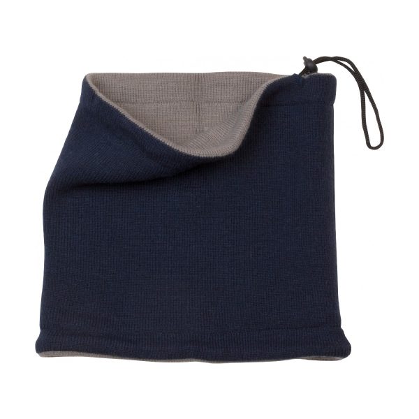 Tour de cou réversible K-Up gris-marine