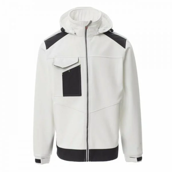 Veste de travail softshell Payper Performer 2.0 blanche