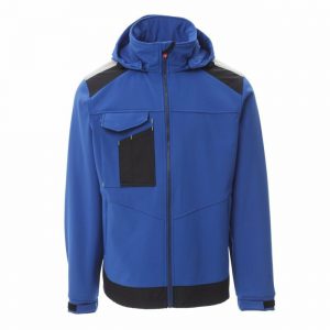 Veste de travail softshell Payper Performer 2.0 bleue roi