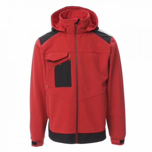 Veste de travail softshell Payper Performer 2.0 rouge