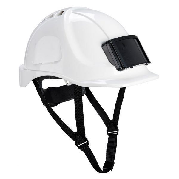 Casque Portwest Endurance avec porte-badge blanc