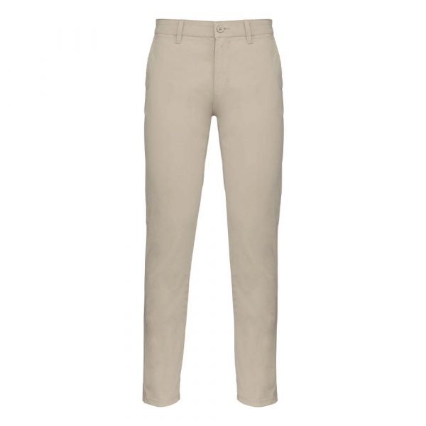 Pantalon chino homme Kariban beige