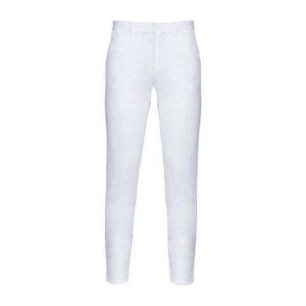 Pantalon chino homme Kariban blanc