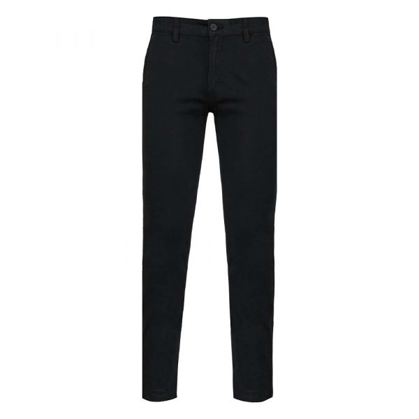 Pantalon chino homme Kariban noir