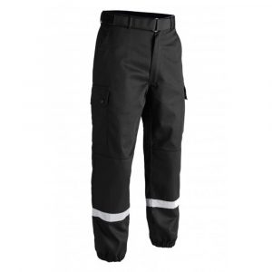 Pantalon F2 bandes rétro réfléchissantes Noir