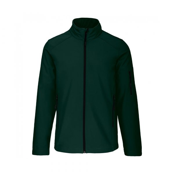 Veste softshell homme Kariban bottle green