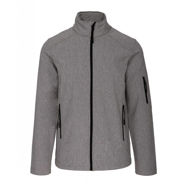 Veste softshell homme Kariban gris