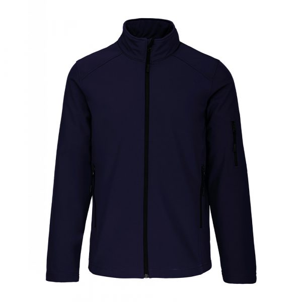 Veste softshell homme Kariban navy