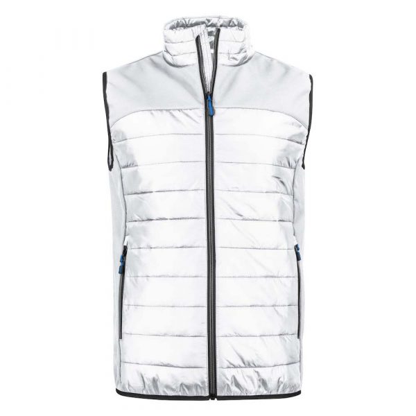 Bodywarmer Expedition Printer blanc