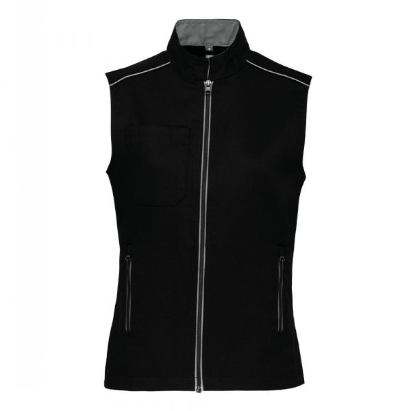 Gilet DayToDay femme black silver