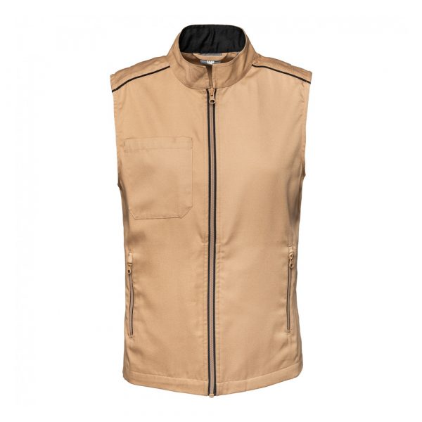 Gilet DayToDay femme camel black