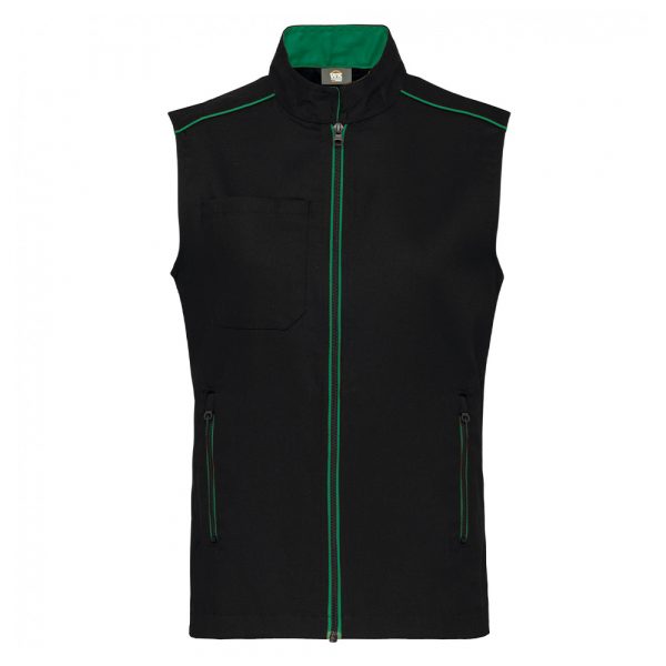 Gilet DayToDay homme black kelly green