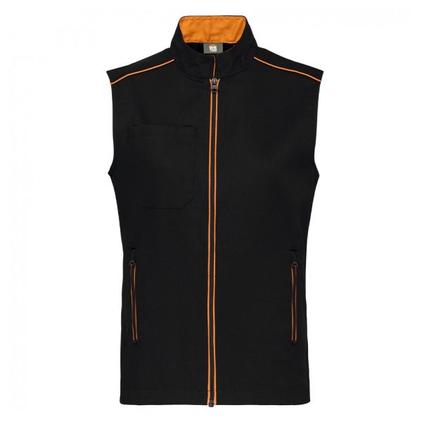 Gilet DayToDay homme black orange