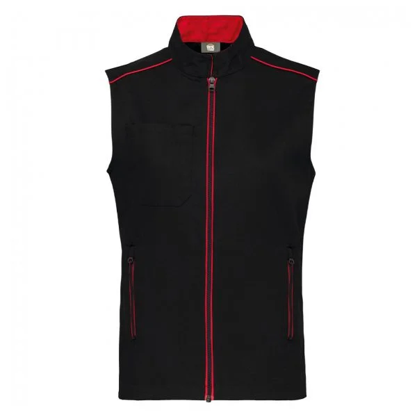 Gilet DayToDay homme black red