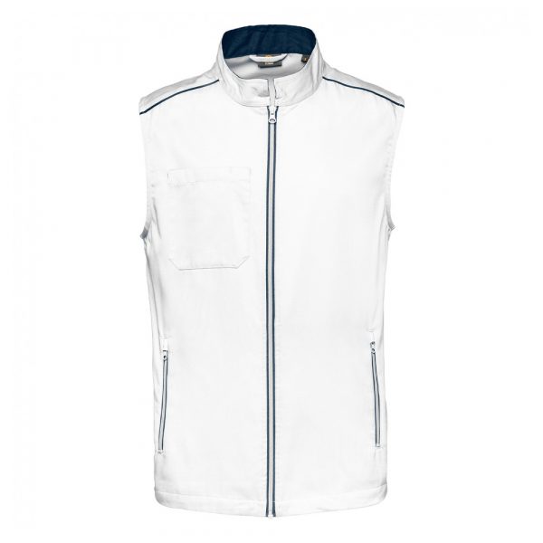 Gilet DayToDay homme white navy