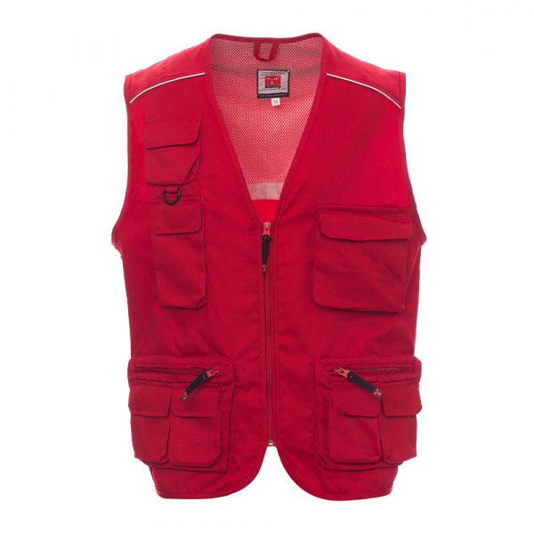 Gilet d'été PAYPER Pocket rouge