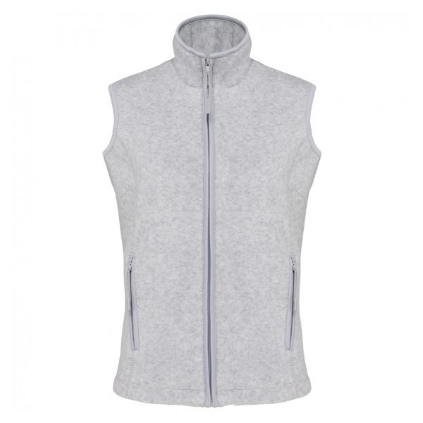 Gilet micropolaire femme Kariban Mélodie ash heather