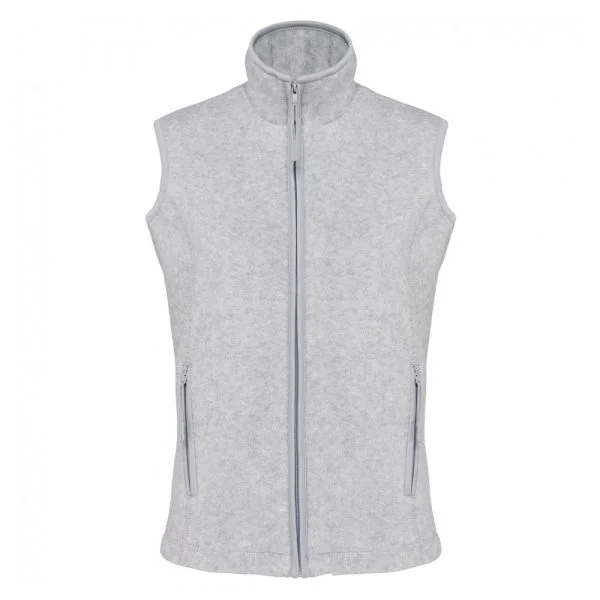Gilet micropolaire femme Kariban Mélodie ash heather