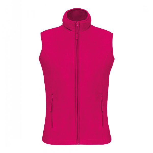 Gilet micropolaire femme Kariban Mélodie fuchsia