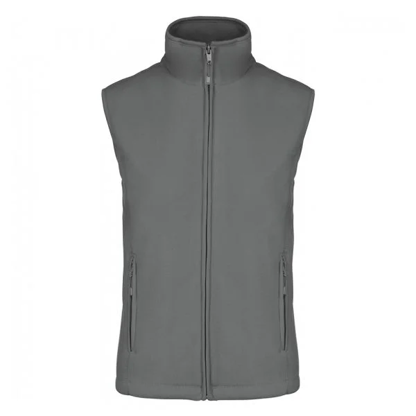 Gilet micropolaire femme Kariban Mélodie gris convoy