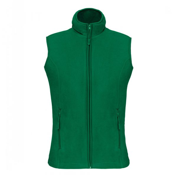 Gilet micropolaire femme Kariban Mélodie ver kelly