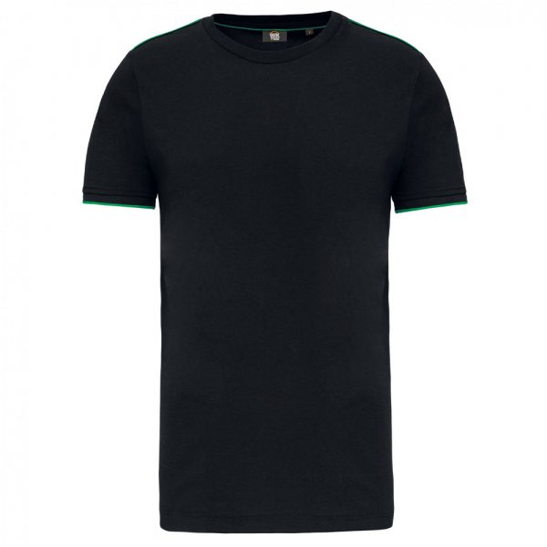 T-shirt WK DayToDay manches courtes black kelly green