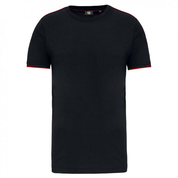T-shirt WK DayToDay manches courtes black red