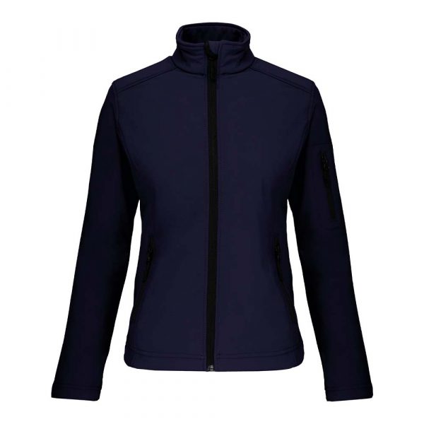 Veste softshell femme Kariban marine